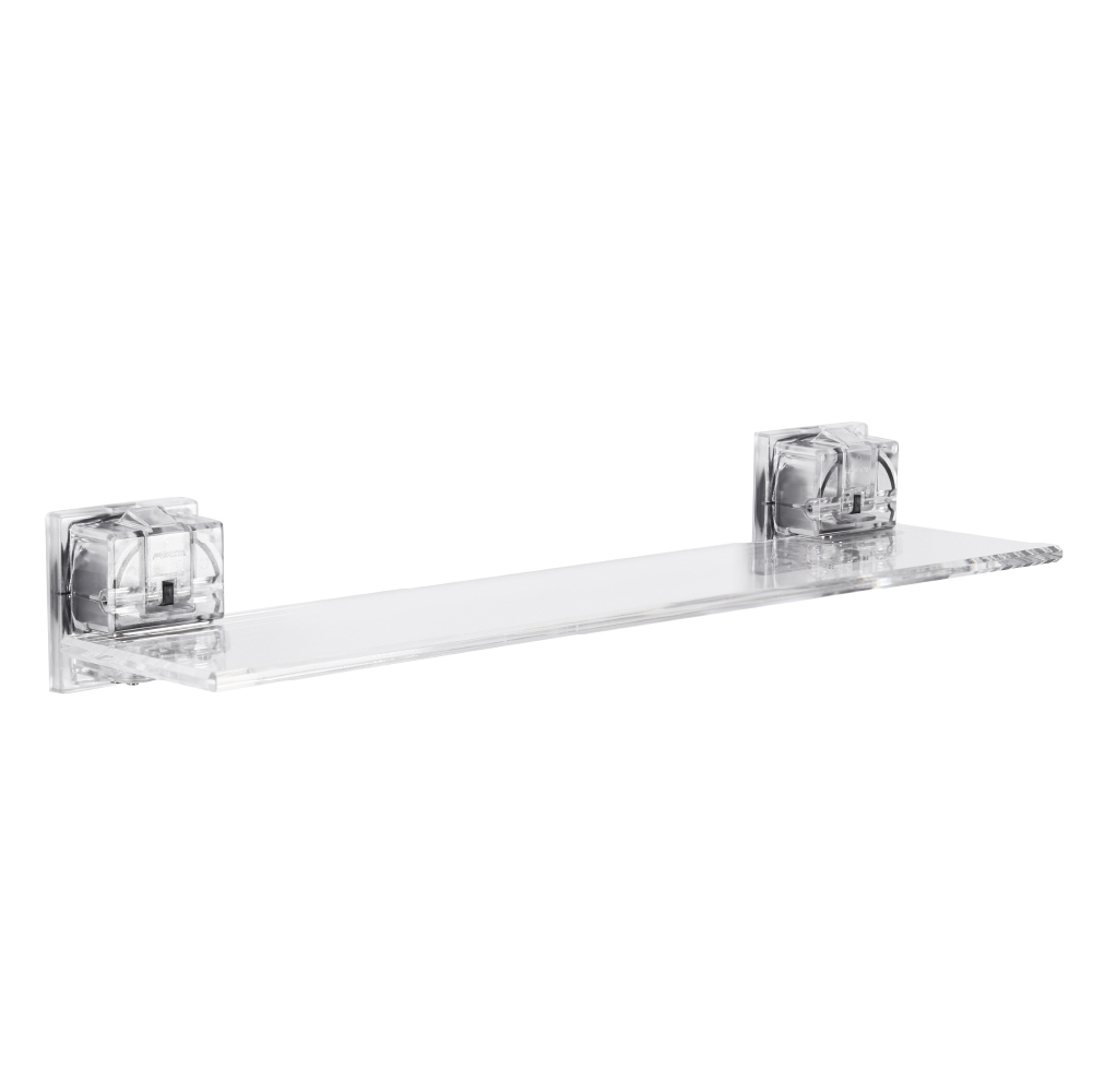 P5 ACRYLIC SUCTION SHELF-480L-TRANSPARENT P5 ACRYLIC SUCTION SHELF-480L-TRANSPARENT