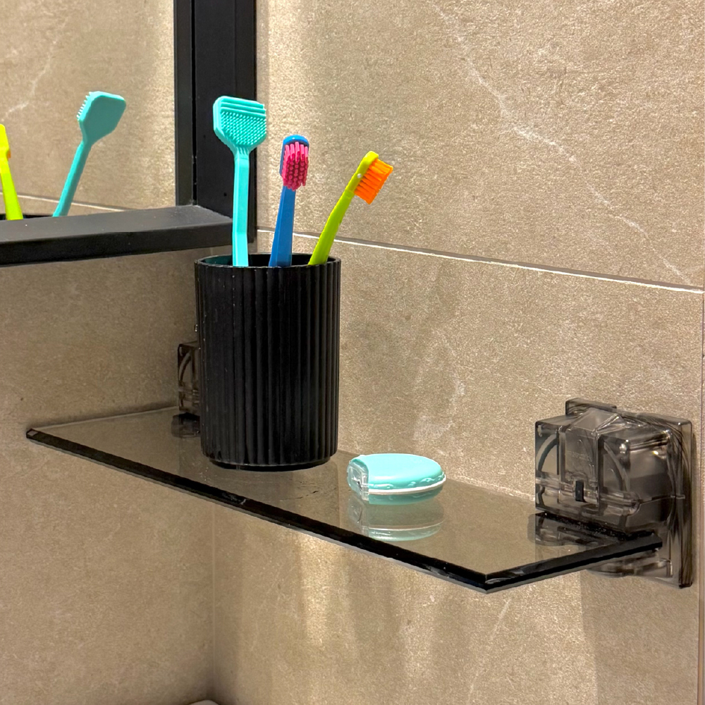 P5 ACRYLIC SUCTION SHELF-380L-AMBER P5 ACRYLIC SUCTION SHELF-380L-AMBER