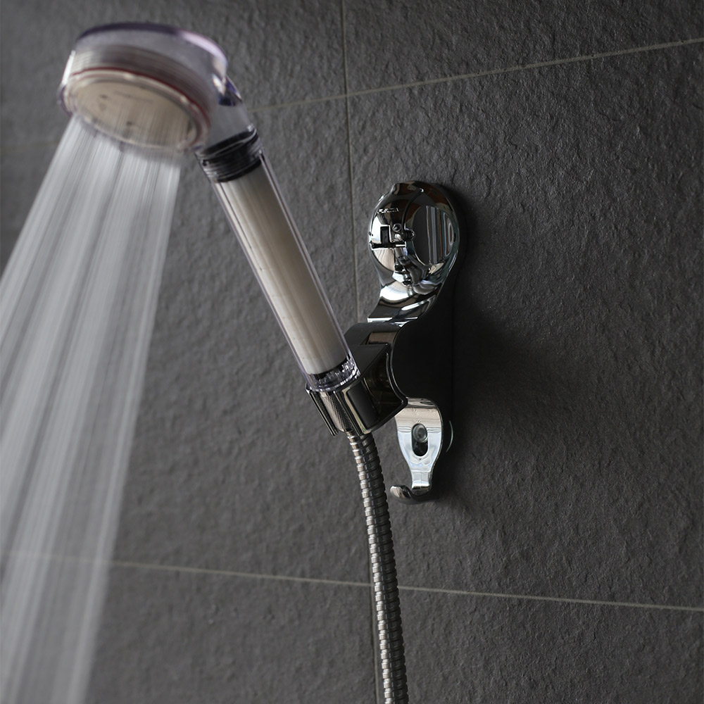 Bathroom Shower Head Set (with Filter and Holder)