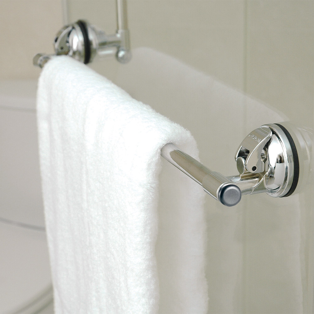 Suction Cup Wall Mounted Multiple Towel Bar