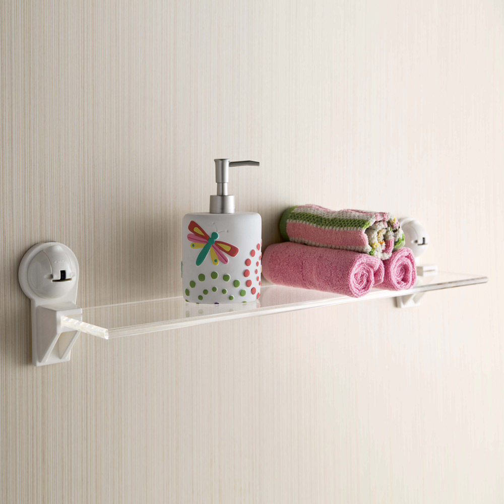 Acrylic Shower Shelf, Bathroom Wall Shelves