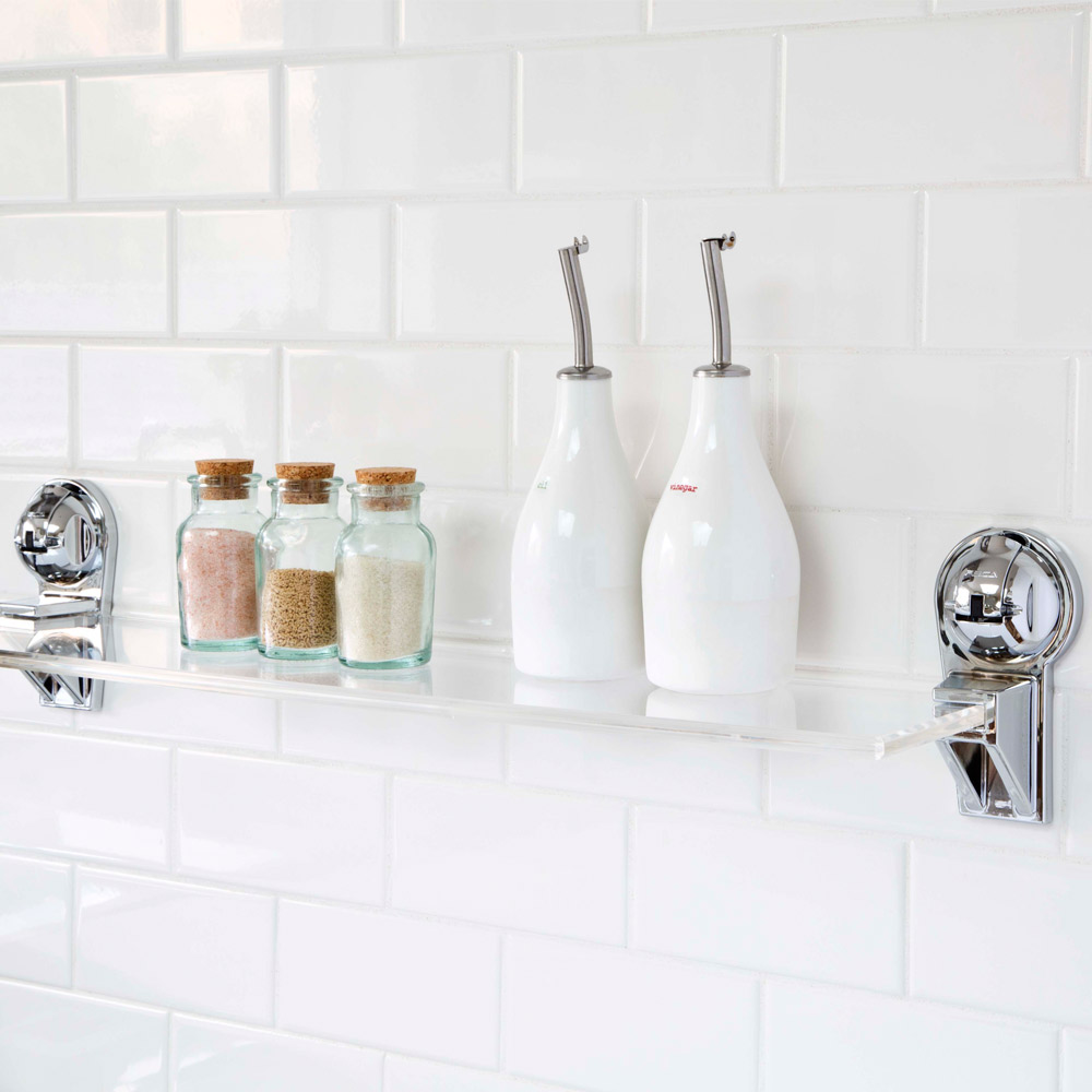 Acrylic Shower Shelf, Bathroom Wall Shelves
